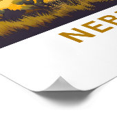 Nebraska États-Unis Impression de voyage (Coin)