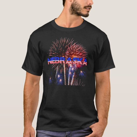 Nebraska Fireworks T-shirt (Voorkant)