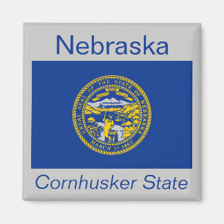 Nebraska Flag Magnet Magneet