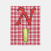 Nebraska Fleece Blanket, Baby Deken (Voorkant)