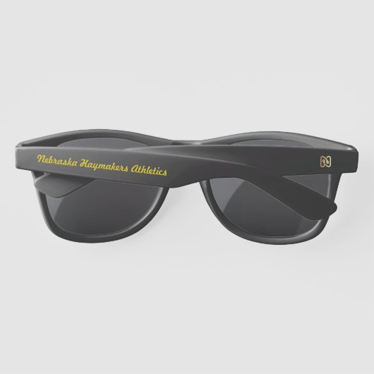 Nebraska Haymakers Lunettes de soleil (Dos)