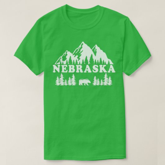 Nebraska Hiking T-shirt (Design voorkant)