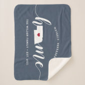 Nebraska Home State Persoonlijk Sherpa Deken (Voorkant)