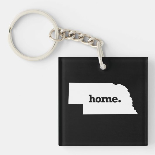 NEBRASKA HOME STATE -.png Sleutelhanger (voorkant)