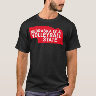 Nebraska is een volleybalstaat TShirt
