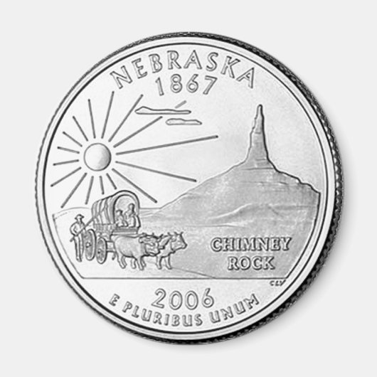 Nebraska Magneet (Voorkant)