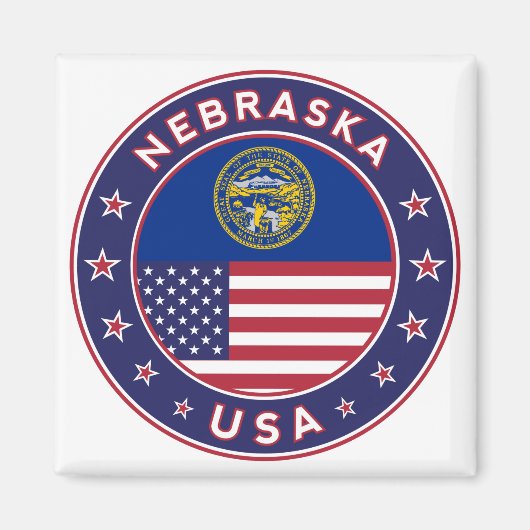 Nebraska Magneet (Voorkant)