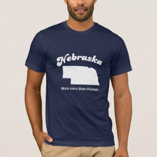 Nebraska - Meer maïs dan T-shirt van Kansas