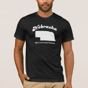 Nebraska - Meer maïs dan T-shirt van Kansas
