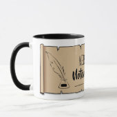 Nebraska Notional Public Scroll Feather Quill Mok (Links)