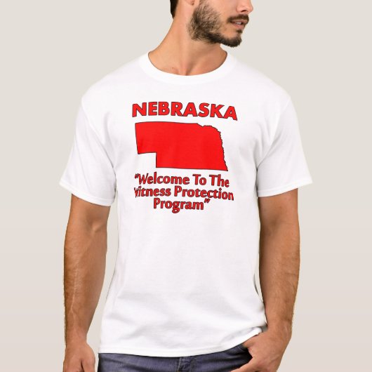 Nebraska - Programma ter bescherming van getuigen T-shirt (Voorkant)