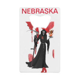 Nebraska Reaper Kredietkaart Flessenopener