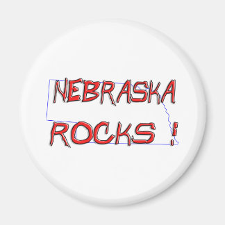 Nebraska ROCKS Magneet