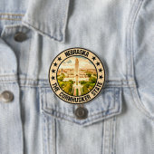 Nebraska Ronde Button 7,6 Cm (In situ)