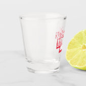 Nebraska Shot Glass Glas (Links)