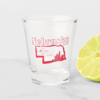 Nebraska Shot Glass Glas