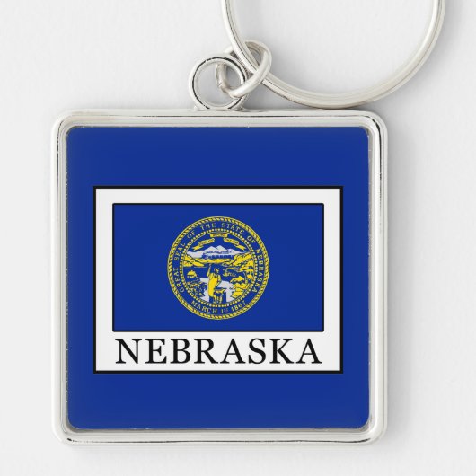 Nebraska Sleutelhanger (Voorkant)