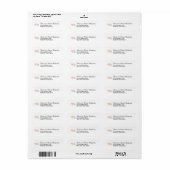 NEBRASKA State Map met hart - ELKE KLEUR Etiket (Full Sheet)