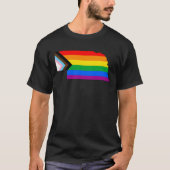 Nebraska State Pride LGBTQ Progress Pride T-shirt (Voorkant)