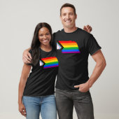 Nebraska State Pride LGBTQ Progress Pride T-shirt (Unisex)