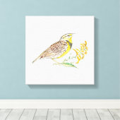 Nebraska Stretched Canvas Afdrukken (Insitu (Houten vloer))