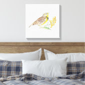 Nebraska Stretched Canvas Afdrukken (Insitu (Slaapkamer))