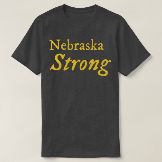 Nebraska Strong T-shirt (Design voorkant)