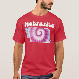 Nebraska Tie Dye T-shirt