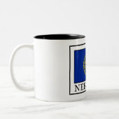 Nebraska Tweekleurige Koffiemok (Links)