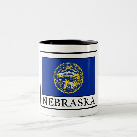 Nebraska Tweekleurige Koffiemok (Center)