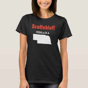 Nebraska Usa State America Travel Nebraskan Scotts T-shirt