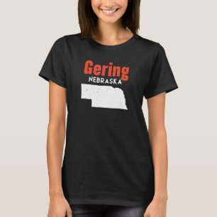 Nebraska Verenigde Staten Amerika Reizen Nebraskan T-shirt