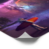 Nebula Astronaut Poster (Hoek)