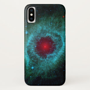 Nebula astronomie Wetenschapsruimtegeek iPhone X Hoesje