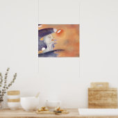 Nebula Attack en Galactic Pearl Ketting Poster (Keuken)
