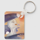 Nebula Attack en Galactic Pearl Ketting Sleutelhanger (Achterkant)