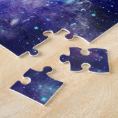 Nebula bleue Galaxy Aquarelle Jigsaw Puzzle (Côté)
