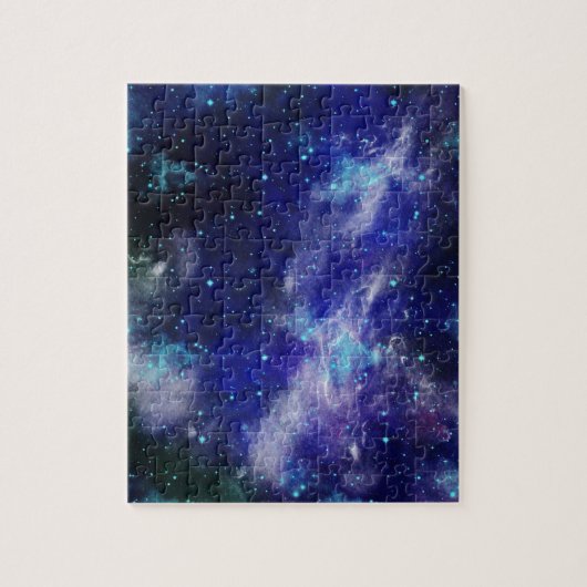 Nebula bleue Galaxy Aquarelle Jigsaw Puzzle (Vertical)