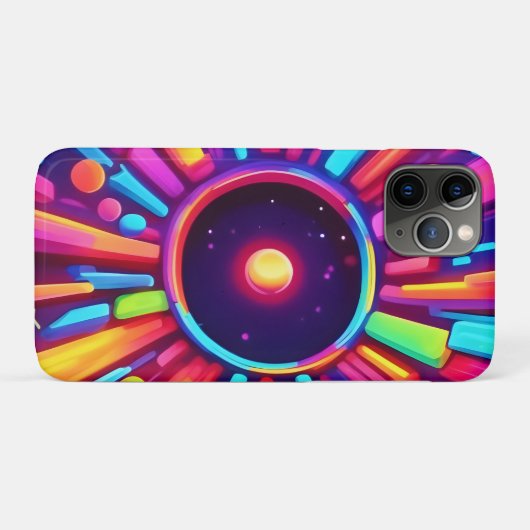 Nebula Burst: kosmische caleidoscoop Case-Mate iPhone Case (Achterkant (horizontaal))