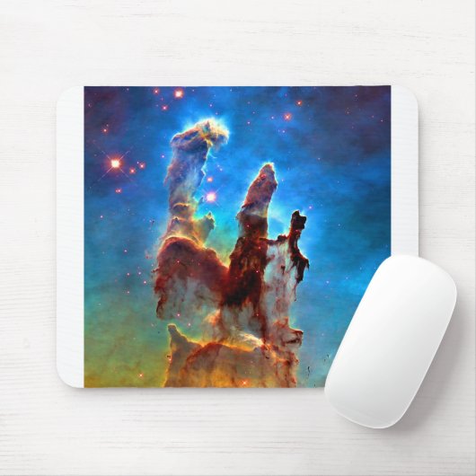 Nebula Cloud Pillars of Creation Muismat (Met muis)