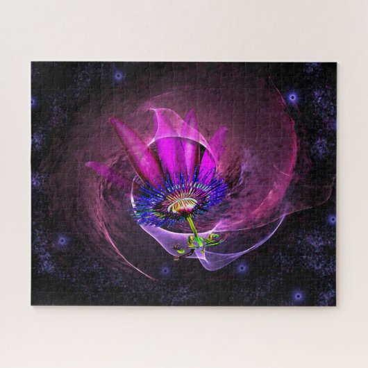 Nebula Design met Passievloer Legpuzzel (Horizontaal)