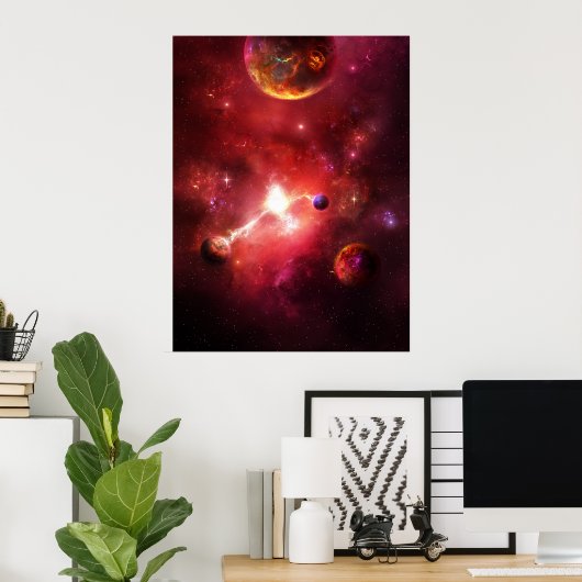 Nebula Dream Poster (Thuiskantoor)