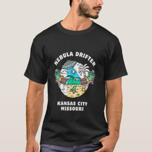 Nebula Drifter Kansas City Missouri Reizen Buiten T-shirt