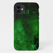 Nebula en Alien Green iPhone 5 coque (Dos)