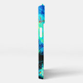 Nebula en ruimtekosmische Design. Bestel nu iPhone Hoesje (Rechterkant)