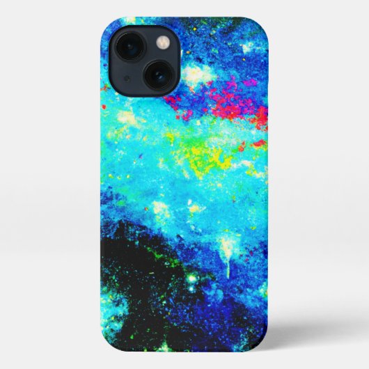 Nebula en ruimtekosmische Design. Bestel nu iPhone Hoesje (Achterkant)