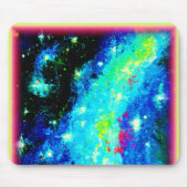 Nebula en ruimtekosmische Design. Bestel nu Muismat (Voorkant)