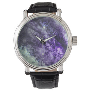 Nebula et l'étoile dans les montres Améthyste