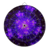 Nebula fractaal dartbord (Voorkant)
