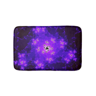 Nebula Fractal Bath Mat